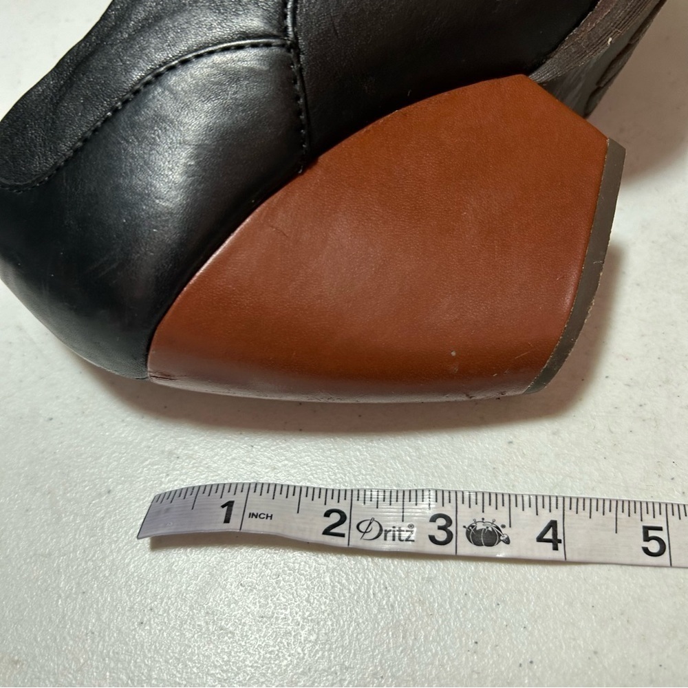 Korks By Kork-Ease Helene Leather Lace Up Heeled Bootie Boot Women Size 7.5 $190 - Picture 5 of 11